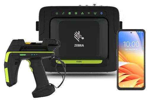 Zebra barcode scanners and RFID readers