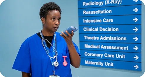 Zebra devices in a healthcare setting